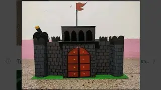 How to make Fort (Kila) from Cardboard | Shivaji Maharaj Fort | DIY Fort Craft