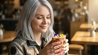 Cotton Candy Coffee ASMR