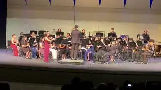 Philip Parker - Soliloquy and Dance - Megan Nguyen, Oboe - COHS Wind Ensemble