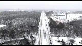 Snowstorm Road Conditions in Little Rock, Arkansas | Drone Footage Update (January 25, 2026)