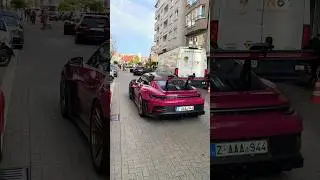Porsche GT3 RS revvs to 9000 rpm