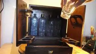 1950s Mid Century Open Sesame Liquor Cabinet Wonder Bar