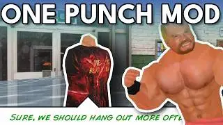 I Accidentally Activated the ONE PUNCH Mod in Wrestling Empire