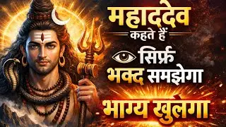 🕉️ शिव क्या कहना चाहते हैं | संकेत साफ है  || Shiv sandesh || universe massage || #mahadevkasandesh 