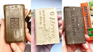 TAR SOAP CUTTING | asmr | ДЕГТЯРНОЕ МЫЛО РАЗНЫХ ПРОИЗВОДИТЕЛЕЙ | асмр |#асмрмыло #asmrsoap #forrelax