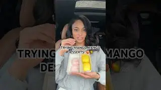 ПРОБУЮ МАНГО-МАНГОВЫЕ ДЕСЕРТЫ!! ТАК ВКУСНО! #видеоеды#мукбанг #звукиеды #тествкуса #мангодесерт