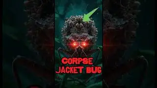 This Bug Wears Corpses #naturehorror  #cursedcreatures  #darkhumor