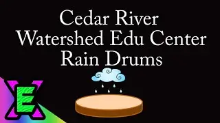 Rain Drums At Cedar River Watershed Education Center - North Bend, WA