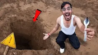₹100000 Dig The Deepest Hole Challenge🔥| सबसे गहरा गड्ढा खोदो और जीतो 1 लाख