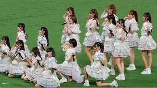 HKT48『半袖天使』 20250820 福岡ソフトバンクホークス 対 埼玉西武ライオンズ 「Let’s5！E・ZOデー」 みずほPayPayドーム