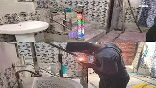 Ss led master pillar fitting || Steel light master pillar design