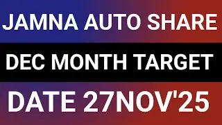 JAMNA AUTO INDUSTRIES STOCK LATEST NEWS 27NOV'25/JAMNA AUTO SHARE LATEST ANALYSIS WITH TARGETS 