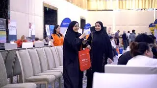 Experience the best moments from the IDP Study Abroad Expo in Abu Dhabi! 🌍