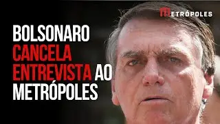 Bolsonaro cancela entrevista ao Metr&oacute;poles e alega &ldquo;quest&atilde;o de sa&uacute;de&rdquo;; veja bilhete