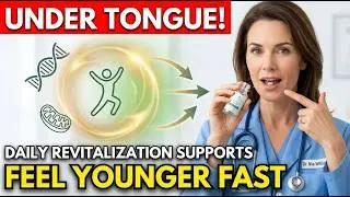 Feel 20 Years Younger: Put THIS Under Your Tongue for Natural Testosterone Boost