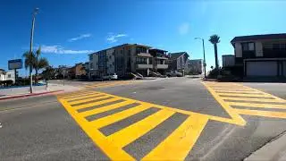 Walking tour at Oxnard Beach California Day 1