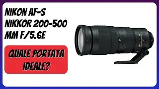 RECENSIONE (2025) : Nikon AF-S Nikkor 200&ndash;500 mm f/5.6E. DETTAGLI