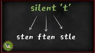 Jak wym&oacute;wić &bdquo;ciche t&rdquo; w języku angielskim | lastly, mostly, softly, often#SilentT#angielska wymowa
