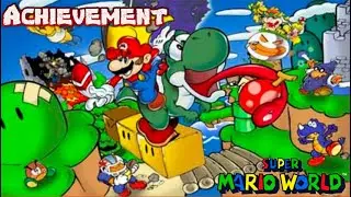 Lunaddiction  - Super Mario World Challenge - 3-Up Moon in Chocolate Island 1