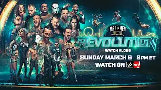 🔴 All Elite Wrestling : AEW Revolution PPV 2022  LIVE ! 3.6.22