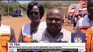 World Vision to wind up the Mwatate area program, 15 years later