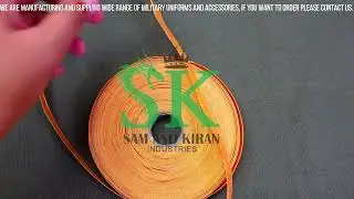 Military Gold Wire Braid Supplier, Pakistan Military Braid Supplier, Gold Braid For Military Uniform