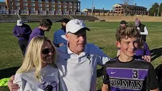 Furman Paladins Men's Soccer ⚽️ Interview #furman #furmanjoust #furmanpaladins #greenvillesm 