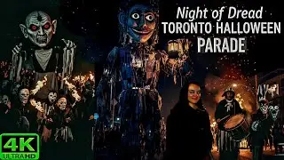 【4K】Giant Puppets Take Over Toronto! 🎭 Night of Dread 2025 Parade & Halloween Festival (Oct 2025)