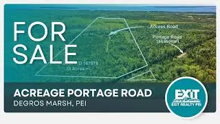 EXIT Realty PEI Listing | Acreage Portage Road, DeGros Marsh