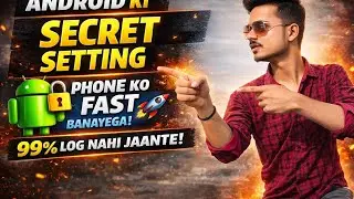 99%log iss setting ko nahi jante apne phone ki ll itna kar loge apka phone pani ke jise chale ga ll📈