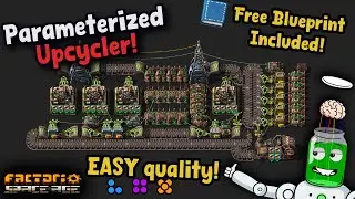Any Quality SUPER EASY! Free Blueprint! | Factorio Spage Age