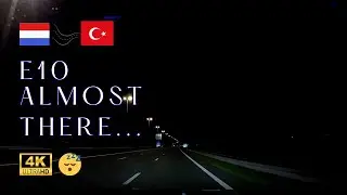 ASMR Night Drive BMW M750e | Sıla Yolu 2025 NL to TR | Bulgarian Highway Sofia and Burgas Roads
