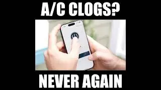 Stop A/C drain clogs for good