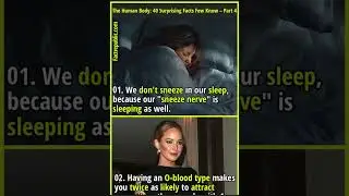 10 Surprising Facts You Didn&rsquo;t Know About the Human Body 😲🧠 | Shorts
