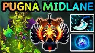🔥 PUGNA MID &mdash; NETHER BLAST DELETES ANYONE IN SECONDS | DOTA 2 GAMEPLAY 🔥