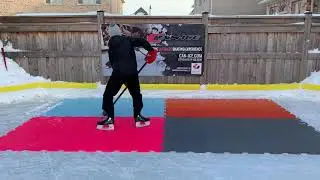 Can-Ice Pro Series Synthetic Ice versus Real Ice!