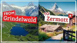 Switzerland Bike Trip 🇨🇭 from Grindelwald to Zermatt