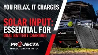 Charge While You Drive, Camp or Relax with Projecta DC-DC Chargers