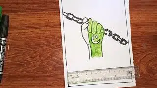 Independence Day Drawing | Pakistan zindabad 