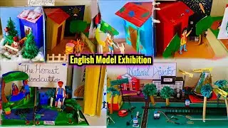 English model Exhibition | Working English project model | English Model for school Exhibition 