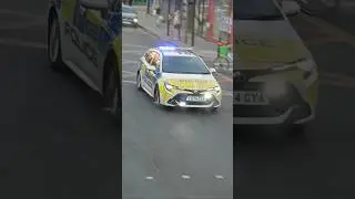 Metropolitan Police Toyota Corolla Responding London UK