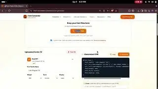 Generate @font-face CSS in 1 Minute ⚡ Free Web Font CSS Generator
