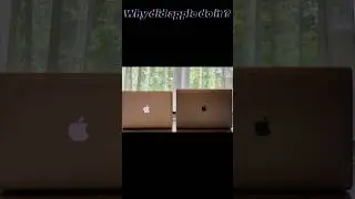 Why did Apple remove the glowing logo? ￼￼#MacBook #MacBookPro #iMac #Mac #Apple #iBook #Macintosh￼￼