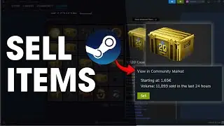 Steam &mdash; Как продать предметы из инвентаря Steam (любая игра) в 2026 году