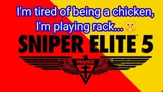 Cansei de ser frango joguei  de rack ..🤫 SNIPER ELITE 5 🤏 LADOS OPOSTOS MULTIPLAYER PTBR