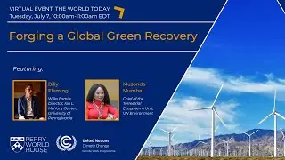 Forging a Global Green Recovery