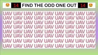 Find The Odd One Out Ten Levels🤩 #quiz #puzzle #game #braintest #oddoneout