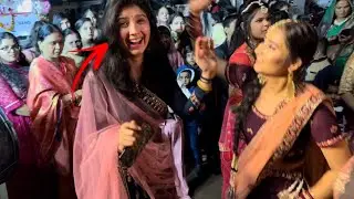 Me and my BEST friend weird dance in INDIAN BARAT 🤣