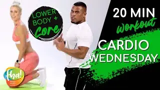 20 minute core workout | Cardio Wednesday with Anver Alexander and Tammy Rawstron | Week 2