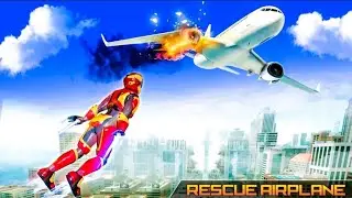 Superhero Iron Robot Rescue Mission 2019 - Android Gameplay FullHD 60fps